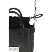 Margiela Black Calf Leather Bos Taurus Shoulder Bag