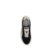 Dsquared² Black Calf Leather Bos Taurus Low Top Sneakers