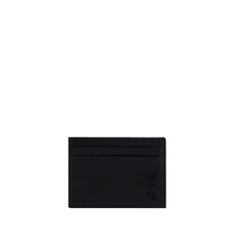 Saint Laurent Black Calf Leather Bos Taurus Wallet
