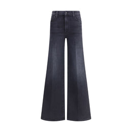 Mother Denim Black Cotton Jeans Denim