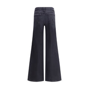 Mother Denim Black Cotton Jeans Denim