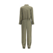 Ella Green Cotton Jumpsuit