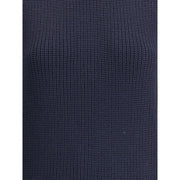 Ella Blue Merino Wool Sweater