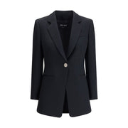 Giorgio Armani Black Polyester Blazer