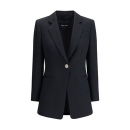 Giorgio Armani Black Polyester Blazer