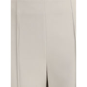 Giorgio Armani Gray Viscose Casual Pants