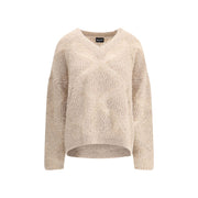 Giorgio Armani Cream Cashmere Cashmere Sweater