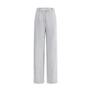 Brunello Cucinelli Gray Cotton Casual Pants