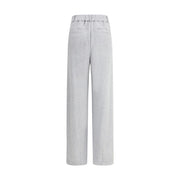 Brunello Cucinelli Gray Cotton Casual Pants