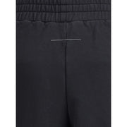 MM6 Black Cotton Joggers (Workout Pants)