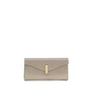Giuseppe Zanotti Beige Leather Clutch Bag