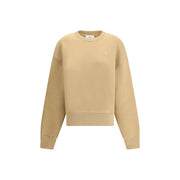 Ami Paris Beige Cotton Sweatshirt