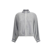Brunello Cucinelli Gray Viscose Sweatshirt