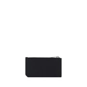 Saint Laurent Black Calf Leather Bos Taurus Wallet