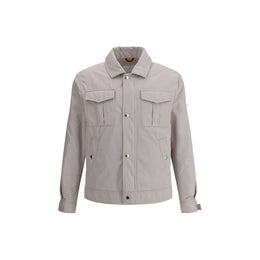 Brunello Cucinelli White Polyamide Coat