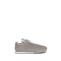 Chloé Beige Calf Leather Bos Taurus Low Top Sneakers