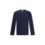 Comme Des Garçons Blue Cotton Long Sleeve T-Shirt