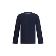 Comme Des Garçons Blue Cotton Long Sleeve T-Shirt
