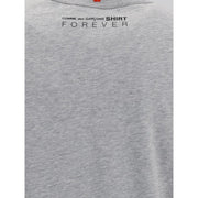 Comme Des Garçons Gray Cotton T-Shirt
