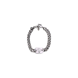 Alexander McQueen Silver Brass Bracelet