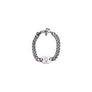 Alexander McQueen Silver Brass Bracelet