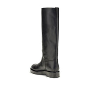 Paris Texas Black Leather Boots
