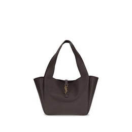 Saint Laurent Brown Lamb Ovis Aries Aries Shoulder Bag