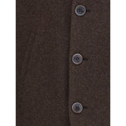 Giorgio Armani Brown Cashmere Coat