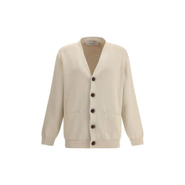 Golden Goose Cream Cotton Cardigan