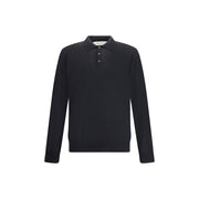Golden Goose Black Fleece Wool Dress Shirt