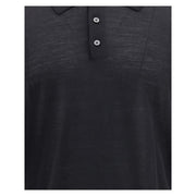 Golden Goose Black Fleece Wool Dress Shirt