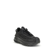 Moncler Black Calf Leather Bos Taurus Athletic Sneakers