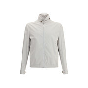 Brunello Cucinelli Gray Polyamide Shell Jacket