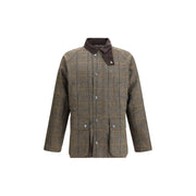 Barbour Green Wool Coat