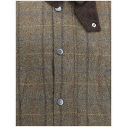 Barbour Green Wool Coat