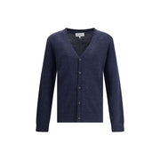Margiela Blue Wool Cardigan