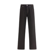 Sunflower Black Cotton Relaxed Fit Jeans