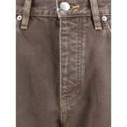 Sunflower Brown Cotton Relaxed Fit Jeans