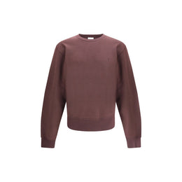 Saint Laurent Bordeaux Cotton Sweatshirt