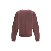 Saint Laurent Bordeaux Cotton Sweatshirt