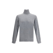 Brunello Cucinelli Gray Cashmere Cashmere Sweater