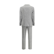 Brunello Cucinelli Gray Wool Two-Piece Suit
