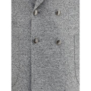 Brunello Cucinelli Gray Wool Two-Piece Suit