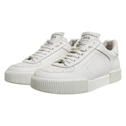 Dolce & Gabbana White Miami Leather Low Top Men Sneakers Shoes