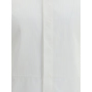 Finamore White Cotton Dress Shirt