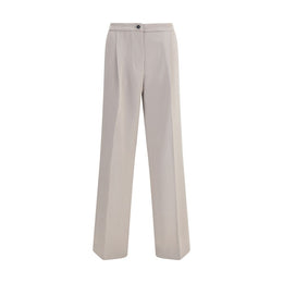 Cruna Beige Polyester Casual Pants