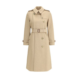 Burberry Beige Cashmere Coat