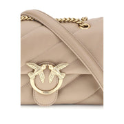 PINKO Multicolor Calf Leather Bos Taurus Shoulder Bag