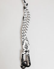 Dolce & Gabbana Multicolor Polyester Tape String DG Logo Keychain Keyring