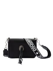 Dsquared² Black Leather Crossbody Bag